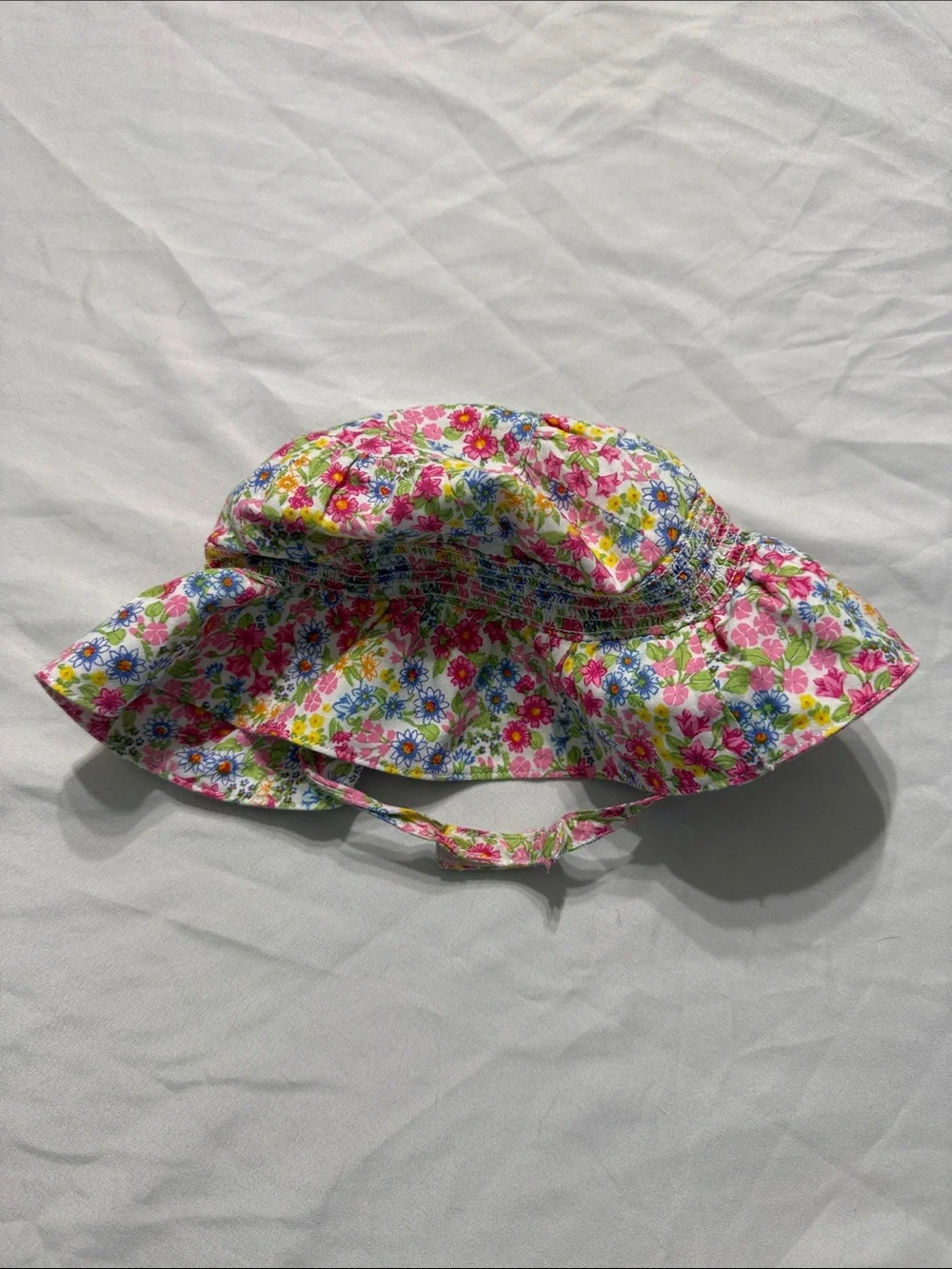 Janie and Jack Floral Sun Hat